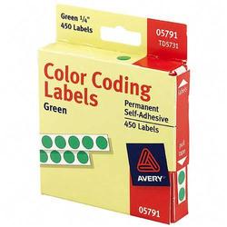 Avery-Dennison Avery Dennison Round Permanent Labels (TD5731)