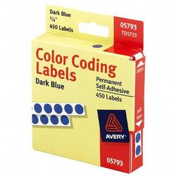 Avery-Dennison Avery Dennison Round Permanent Labels (TD5733)