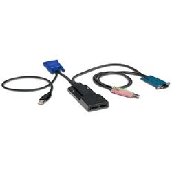 AVOCENT DIGITAL PRODUCTS Avocent KVM Cable Adapter - 15-pin HD-15, Type A USB, 2 x Audio, Serial to 2 x RJ-45 Female