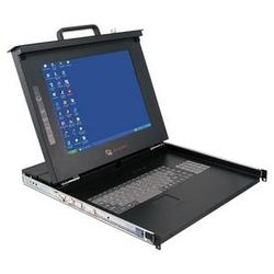 AVOCENT HUNTSVILLE CORP. Avocent LCD15 Single-Rail Rack Console - 1 Computer(s) - 15 Active Matrix TFT LCD - 1U Height (LCD15SRP-001)