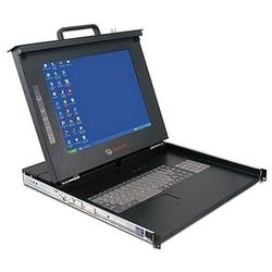 AVOCENT HUNTSVILLE CORP. Avocent LCD17 Rack Console - 1 Computer(s) - 17 Active Matrix TFT Color LCD - 1 x mini-DIN (PS/2) Keyboard, 1 x USB, 1 x HD-15 Video, 1 x DVI-D - 1U Height