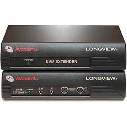 AVOCENT HUNTSVILLE CORP. Avocent LongView LV430 KVM Extender - 1 Computer(s) - 1 User(s) - 1 x DB-25 Keyboard/Mouse/Video, 1 x Mini-phone Audio, 1 x Mini-phone Microphone - Desktop