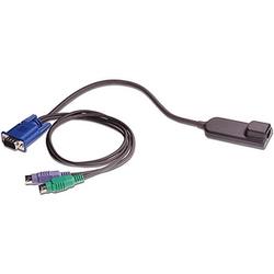 AVOCENT DIGITAL PRODUCTS Avocent Server Interface Module (Extended Version) - RJ-45 Female to 15-pin D-Sub (HD-15) Male, 2 x 6-pin mini-DIN (PS/2) Male