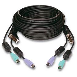 AVOCENT HUNTSVILLE CORP. Avocent SwitchView Single-Link KVM Cable - 15ft - 2 x mini-DIN (PS/2), 1 x DVI-I, 2 x mini-DIN (PS/2), 1 x DVI-I - Cable