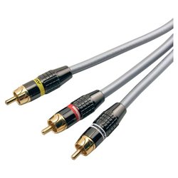 Axis 83401 Composite Stereo A/V Cables (1 M)