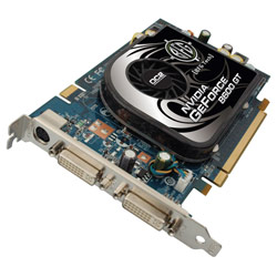 BFG TECHNOLOGIES BFG GeForce 8600GT OC2 512MB 620MHz GDDR3 PCI-E Dual DVI/HDTV+TV Out SLI Supported Video Card