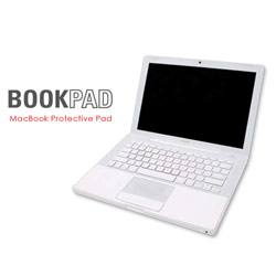 macally BOOKPAD/ MacBookPro Protective Pad-Grey