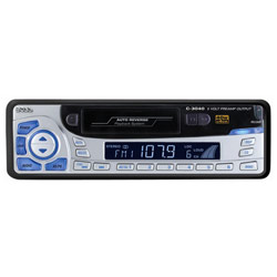 BOSS Audio BOSS AUDIO C3040 In-Dash Auto Reverse Cassette Receiver with Detachable Face