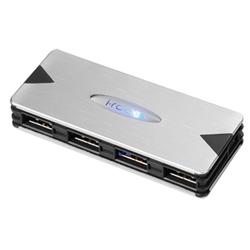 BUSLINK MEDIA BUSlink i-rocks IR-4100 USB 2.0 4 Port Hub - 4 x 4-pin USB 2.0 - USB - External