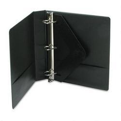 Wilson Jones/Acco Brands Inc. Basic Vinyl D-Ring Binder, 1-1/2 Capacity, Black (WLJ38334B)