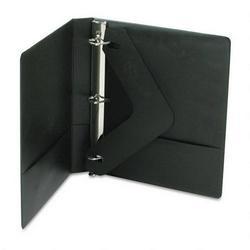 Wilson Jones/Acco Brands Inc. Basic Vinyl D-Ring Binder, 1 Capacity, Black (WLJ38314B)