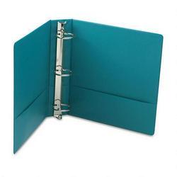 Wilson Jones/Acco Brands Inc. Basic Vinyl Round Ring Binder, 2 Capacity, Green (WLJ36844NG)