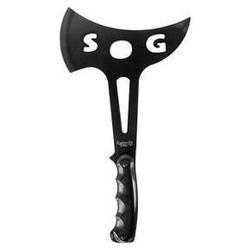 Sog Battle Ax, Pakkawood Handle, Black Blade, Nylon Sheath