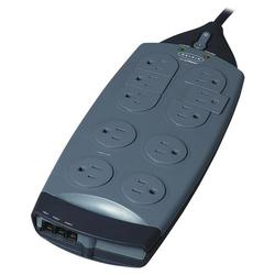 Belkin 10 Outlet Office Series Surge Protector - Receptacles: 10 x NEMA 5-15R - 3540J