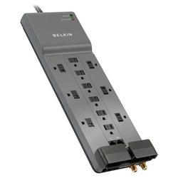BELKIN COMPONENTS Belkin 12 Outlet Home/Office Surge Protector with Phone/Ethernet/Coaxial Protection and Extended Cord