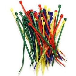 BELKIN COMPONENTS Belkin 7.5 Inch Multicolored Cable Ties 52 Pieces