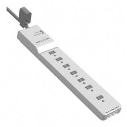 Belkin 7-Outlets Office Series Surge Protector with 12'' Cord - Receptacles: 7 - 2160J