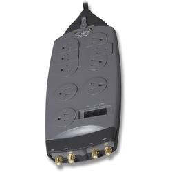 BELKIN COMPONENTS Belkin 9-Socket SurgeMaster Gold Series - Receptacles: 9 x NEMA 5-15R - 2950J (F9G933-10)