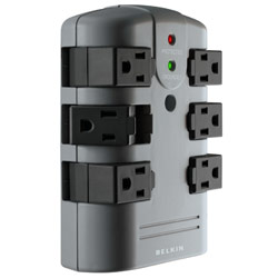 Belkin BP106000 Pivot-Plug Surge Protector (Wallmount)