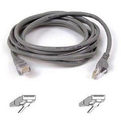 BELKIN COMPONENTS Belkin CAT5e Patch Cable - 1 x RJ-45 - 1 x RJ-45 - 10ft - Gray