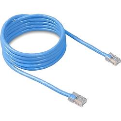 BELKIN COMPONENTS Belkin Cat 5E Patch Cable - 1 x RJ-45 - 1 x RJ-45 - 10ft - Blue