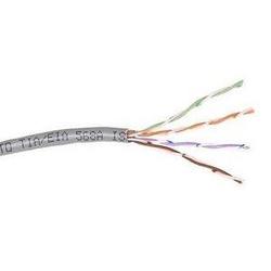 BELKIN COMPONENTS Belkin Cat. 5E Plenum UTP Bulk Cable - 250ft - Gray