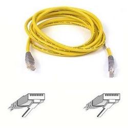 BELKIN COMPONENTS Belkin Cat. 5E UTP Patch Cable - 1 x RJ-45 - 1 x RJ-45 - 10ft - Yellow