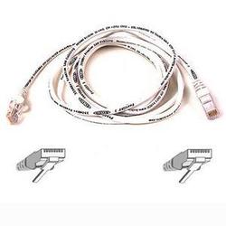 BELKIN COMPONENTS Belkin Cat. 5E UTP Patch Cable - 1 x RJ-45 - 1 x RJ-45 - 12ft - White