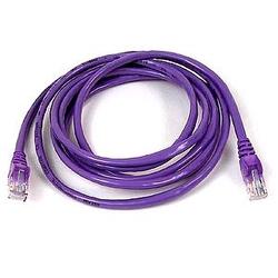 BELKIN COMPONENTS Belkin Cat. 5E UTP Patch Cable - 1 x RJ-45 - 1 x RJ-45 - 1ft - Purple