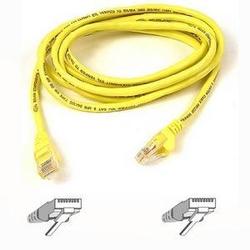 BELKIN COMPONENTS Belkin Cat. 5E UTP Patch Cable - 1 x RJ-45 - 1 x RJ-45 - 30ft - Yellow