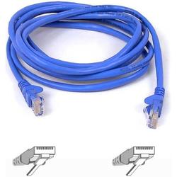 BELKIN COMPONENTS Belkin Cat.5E UTP Patch Cable - 1 x RJ-45 - 1 x RJ-45 - 50ft - Blue