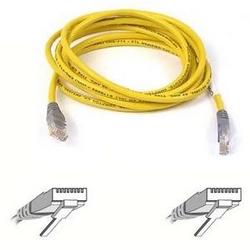 BELKIN COMPONENTS Belkin Cat. 5E UTP Patch Cable - 1 x RJ-45 - 1 x RJ-45 - 75ft - Yellow