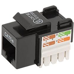 BELKIN COMPONENTS Belkin Cat.5e Keystone Jack - Network Connector - RJ-45, 110-punchdown (R6D024-AB5E-25)