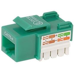 BELKIN COMPONENTS Belkin Cat.5e Keystone Jack - Network Connector - RJ-45, 110-punchdown (R6D024-AB5EGR10)