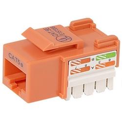 BELKIN COMPONENTS Belkin Cat.5e Keystone Jack - Network Connector - RJ-45, 110-punchdown (R6D024-AB5EOR10)