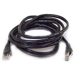 BELKIN COMPONENTS Belkin Cat. 5e Patch Cable - 1 x RJ-45 - 1 x RJ-45 - 25ft (A3L791B25-BLK-S)