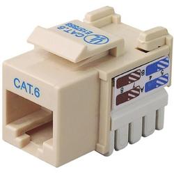 BELKIN COMPONENTS Belkin Cat.6 Keystone Jack - Network Connector - RJ-45 (R6D026-AB6IVO10)