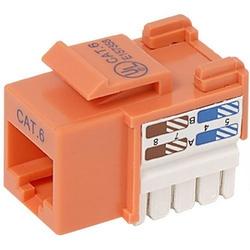 BELKIN COMPONENTS Belkin Cat.6 Keystone Jack - Network Connector - RJ-45 (R6D026-AB6ORG10)