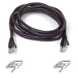 BELKIN COMPONENTS Belkin Cat. 6 Network Patch Cable - 1 x RJ-45 - 1 x RJ-45 - 50ft - Black