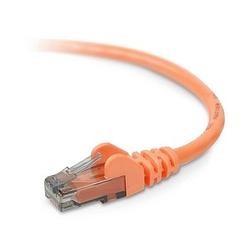 BELKIN COMPONENTS Belkin Cat.6 Patch Cable - 1 x RJ-45 - 1 x RJ-45 - 8ft - Orange