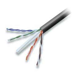 BELKIN COMPONENTS Belkin Cat. 6 UTP Bulk Cable - 1000ft - Black