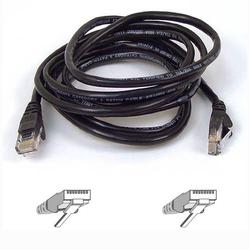 BELKIN COMPONENTS Belkin Cat5e Network Cable - 1 x RJ-45 Network - 1 x RJ-45 Network - 10ft - Black