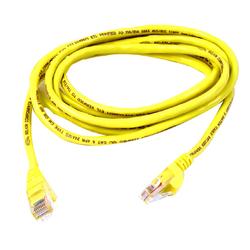 BELKIN COMPONENTS Belkin Cat5e Network Cable - 1 x RJ-45 Network - 1 x RJ-45 Network - 14ft - Yellow
