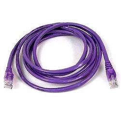 BELKIN COMPONENTS Belkin Cat5e Patch Cable - 1 x RJ-45 - 1 x RJ-45 - 20ft - Purple (A3L791-20-PUR-S)