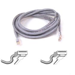 BELKIN COMPONENTS Belkin Cat5e Patch Cable - 1 x RJ-45 - 1 x RJ-45 - 7ft - Gray (A3L791-07-12)