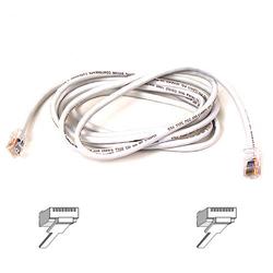 BELKIN COMPONENTS Belkin Cat5e Patch Cable - 1 x RJ-45 Network - 1 x RJ-45 Network - 10ft - White (A3L791-10-WHT)