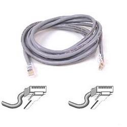 BELKIN COMPONENTS Belkin Cat5e Patch Cable - 1 x RJ-45 Network - 1 x RJ-45 Network - 25ft - Gray