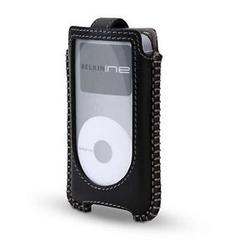 Belkin Classic Case for iPod mini - Slide Insert - Belt Clip - Leather - Black