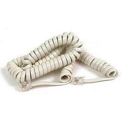 BELKIN COMPONENTS Belkin Coiled Telephone Handset Cable - 1 x RJ-11 - 1 x RJ-11 - 12ft - Ivory