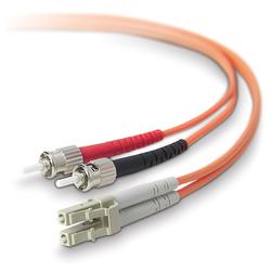 BELKIN COMPONENTS Belkin Duplex Fiber Optic Patch Cable - 2 x LC - 2 x ST - 49.21ft (F2F402L0-15M)